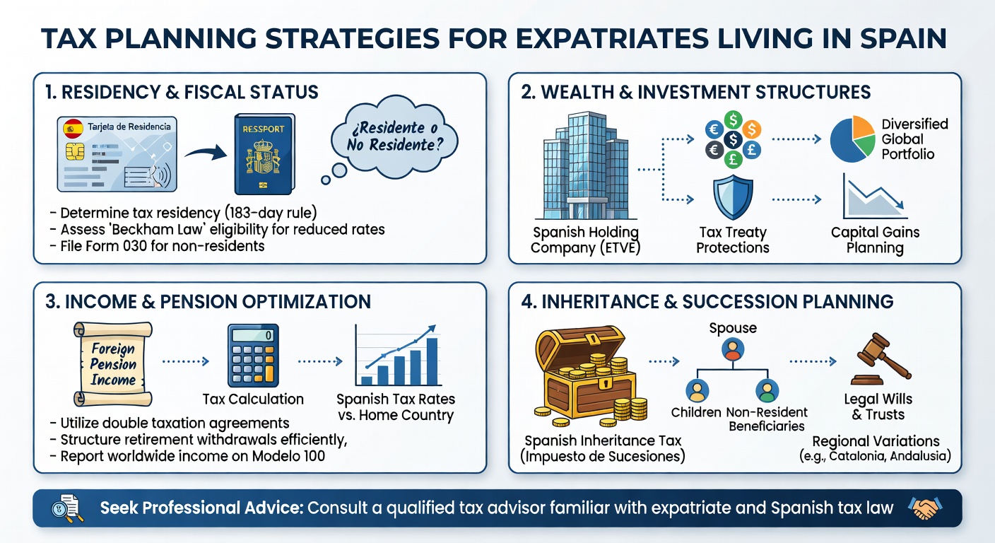 Planificación fiscal para expatriados en España